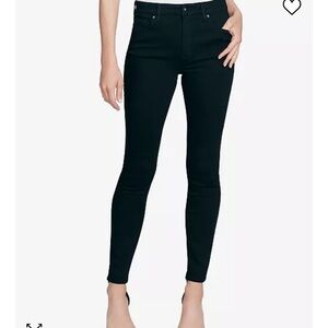 Jessica Simpson Women's High Rise Skinny Jeans, Black 4/27